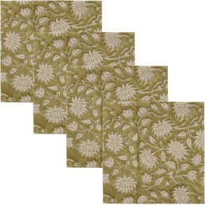 House Doctor Join Stoffserviette 4er Set 40x40 cm, Grn