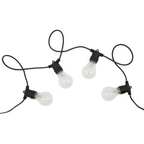 House Doctor Light Lichterkette 8,4 m, Schwarz
