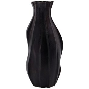 House Doctor Buddy Vase H35 cm, Brniertes Messing