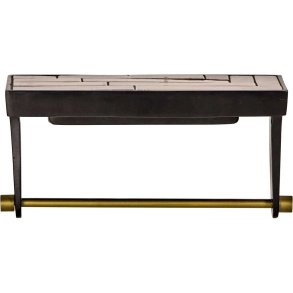 House Doctor Towel Wandregale 28 cm, Wei