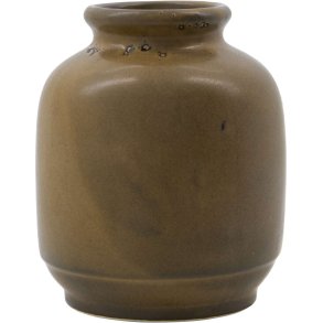 House Doctor Casa Vase H14 cm, Braun
