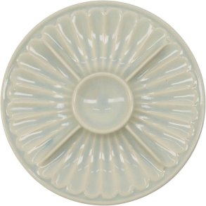 House Doctor Diva Servierplatte 25 cm, Hellblau