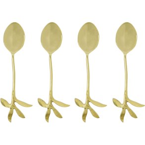 House Doctor Serve Servierlffel 4er Set, Antikes Gold