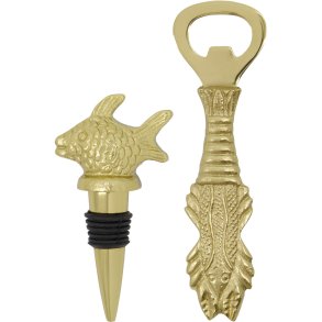 House Doctor Fish Bartilbehr 2 Dele, Antik Guld