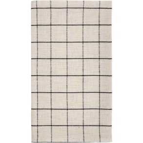 House Doctor Join Tischlufer 40x140 cm, Schwarz/Gebrochenes Wei