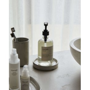 Meraki Datura Sæbeholder Ø12,5 cm, Shellish Grå