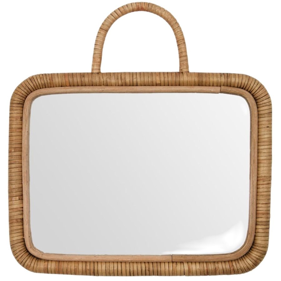 Meraki Baki Spiegel 32x24 cm, Rattan