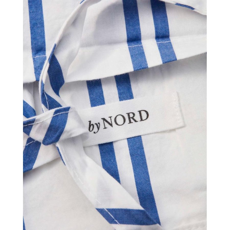 byNORD Liva Sengesæt 140x220 cm, Ocean