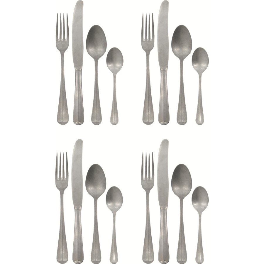 House Doctor Mora Bestiks�t 16 Dele, S�lvfinish