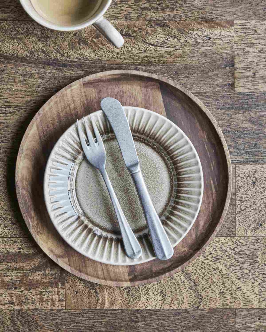 House Doctor Mora Kagegaffel 4 stk, S�lvfinish