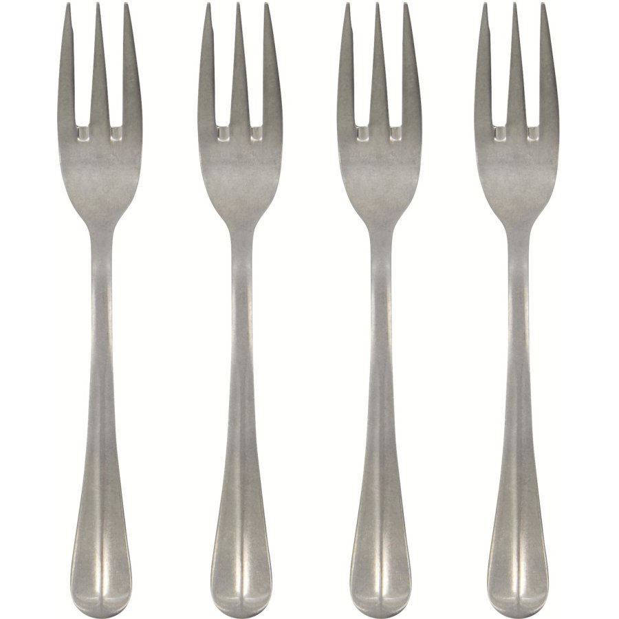 House Doctor Mora Kagegaffel 4 stk, S�lvfinish