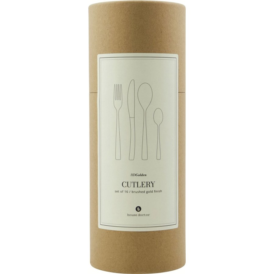 House Doctor Bestiks�t 16 Dele, Gylden