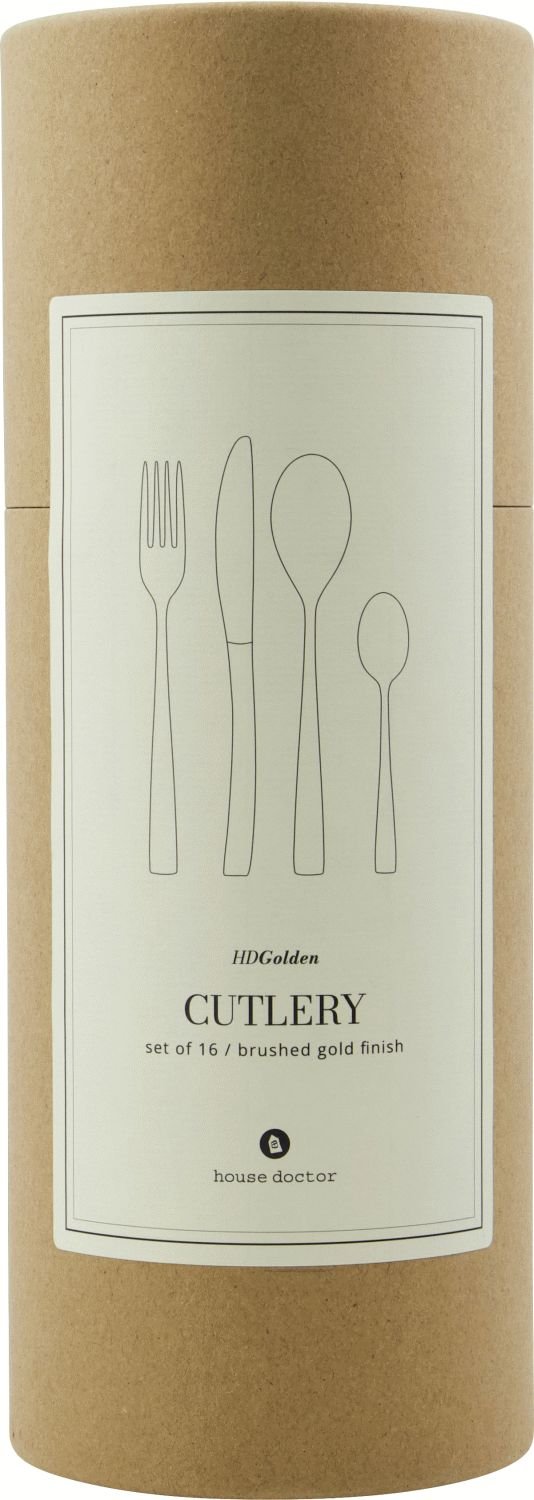 House Doctor Bestiks�t 16 Dele, Gylden