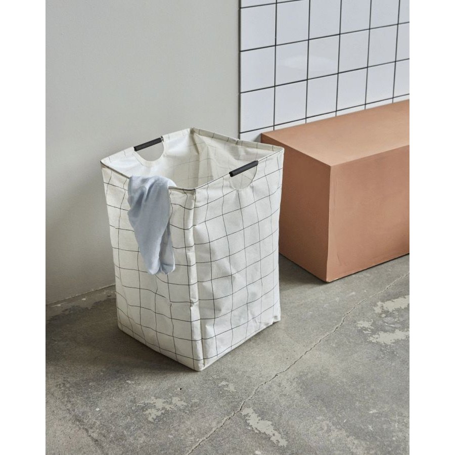 House Doctor Squares Vasket�jspose 40x60 cm, Hvid