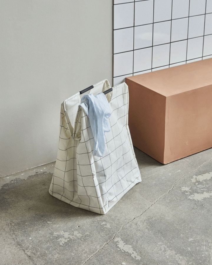 House Doctor Squares Vasket�jspose 40x60 cm, Hvid