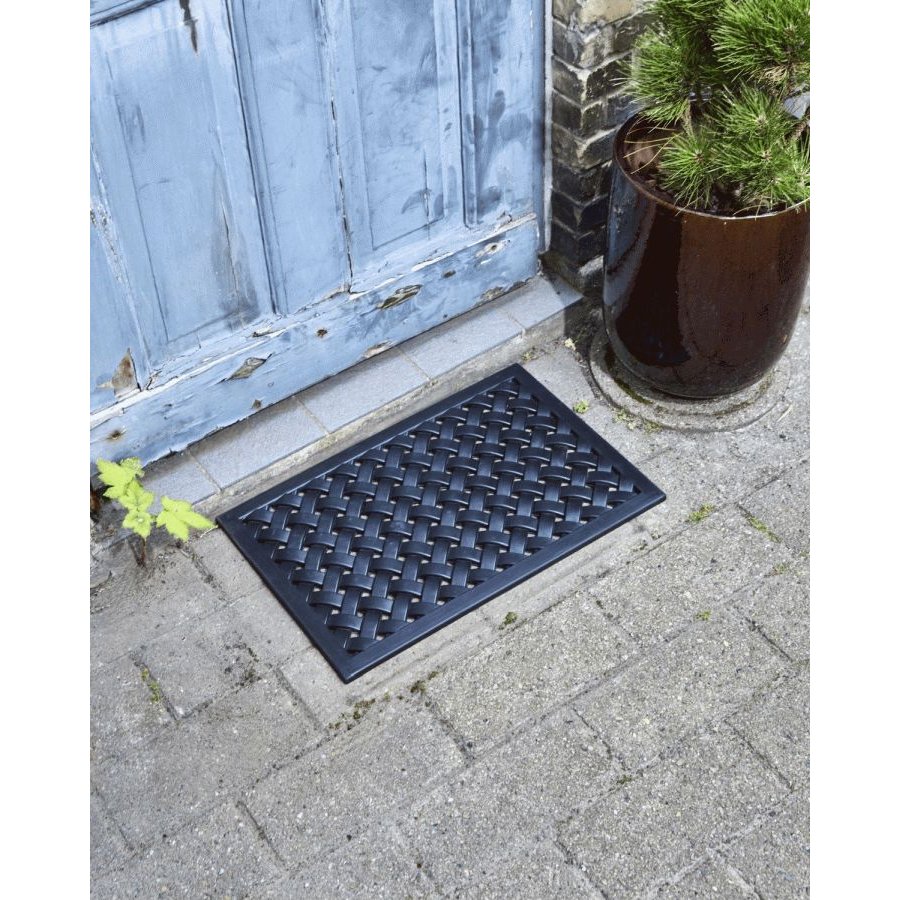 House Doctor Braid D�rm�tte 40x60 cm, Sort