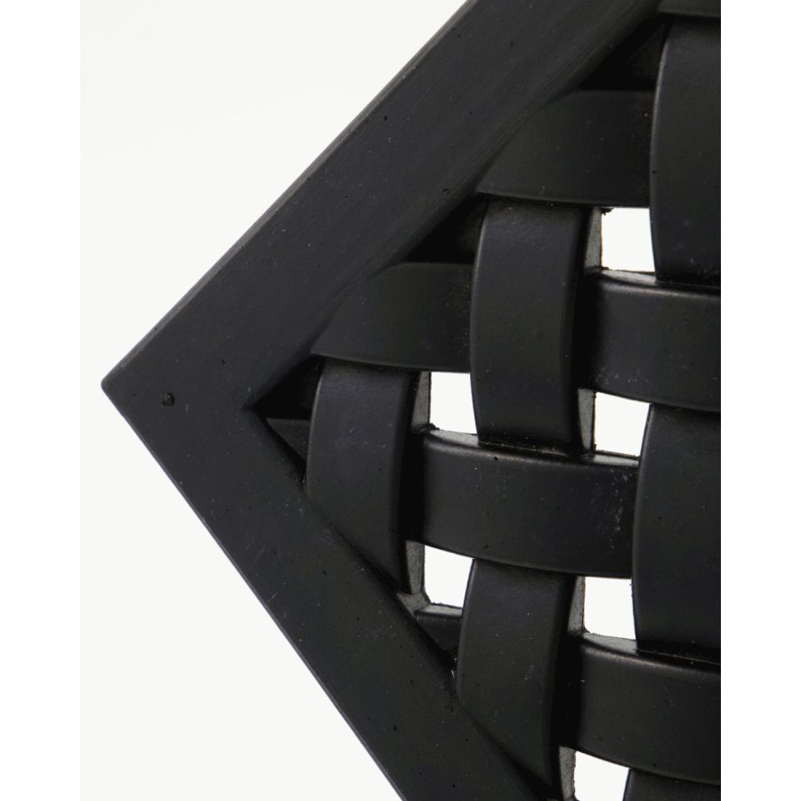 House Doctor Braid D�rm�tte 40x60 cm, Sort