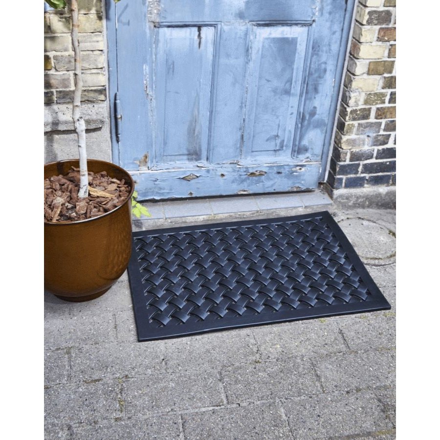 House Doctor Braid D�rm�tte 60x90 cm, Sort