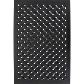 House Doctor Braid D�rm�tte 60x90 cm, Sort