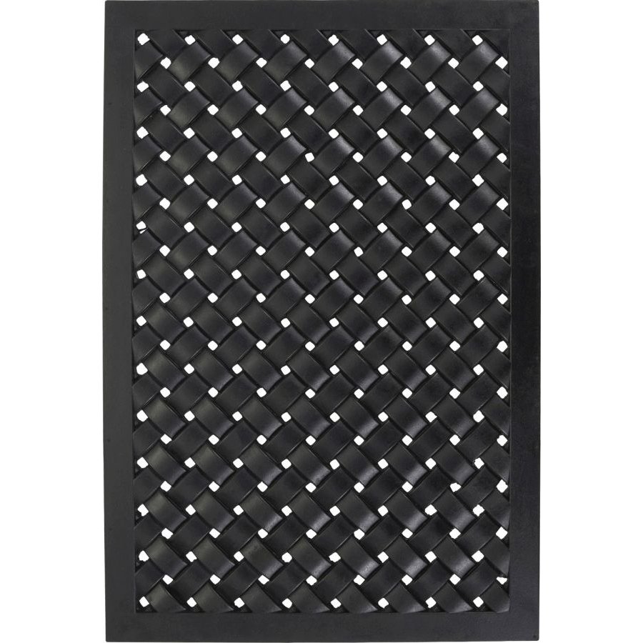 House Doctor Braid D�rm�tte 60x90 cm, Sort