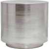 House Doctor Step Sofabord �50 cm, B�rstet S�lvfinish