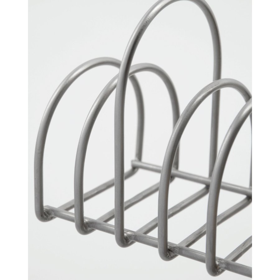 House Doctor Pampi Organisator 24x12,5 cm, B�rstet S�lv