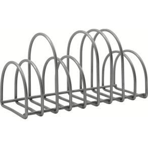 House Doctor Pampi Organisator 24x12,5 cm, B�rstet S�lv