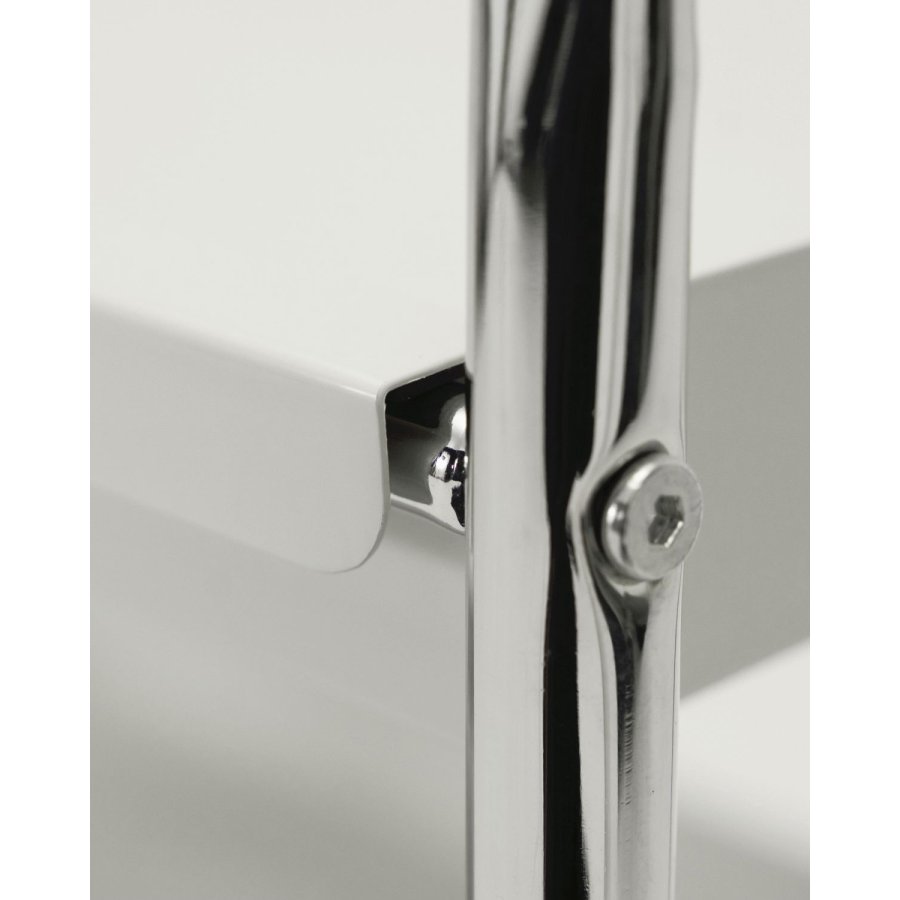 House Doctor Roll Trolley 85x42 cm, Silberfarbenes Finish