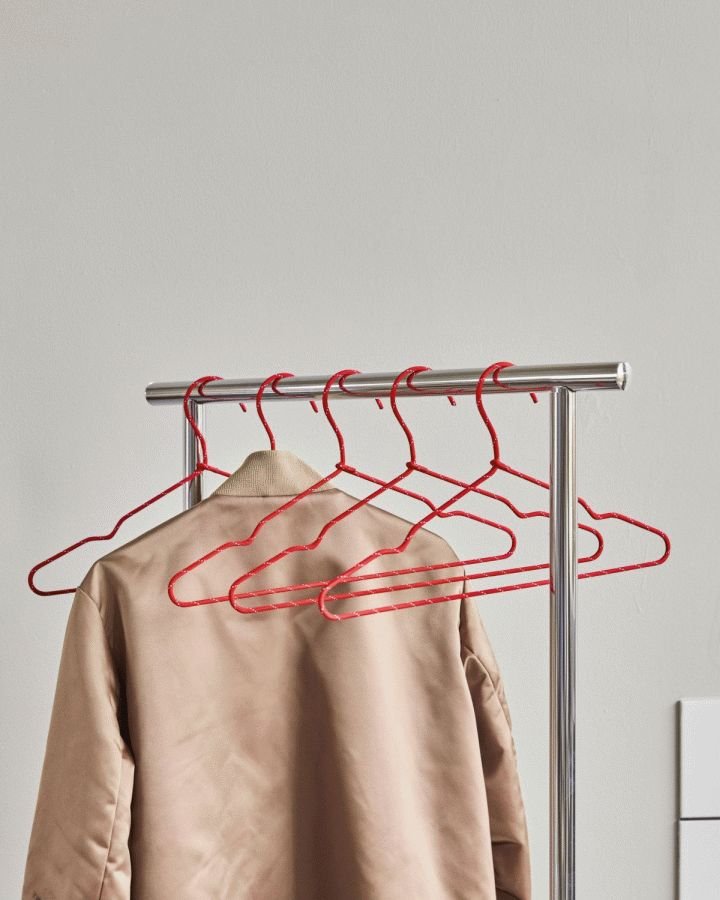 House Doctor Wire B�jle 6 stk, R�d