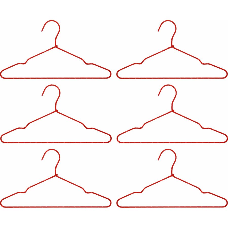 House Doctor Wire B�jle 6 stk, R�d