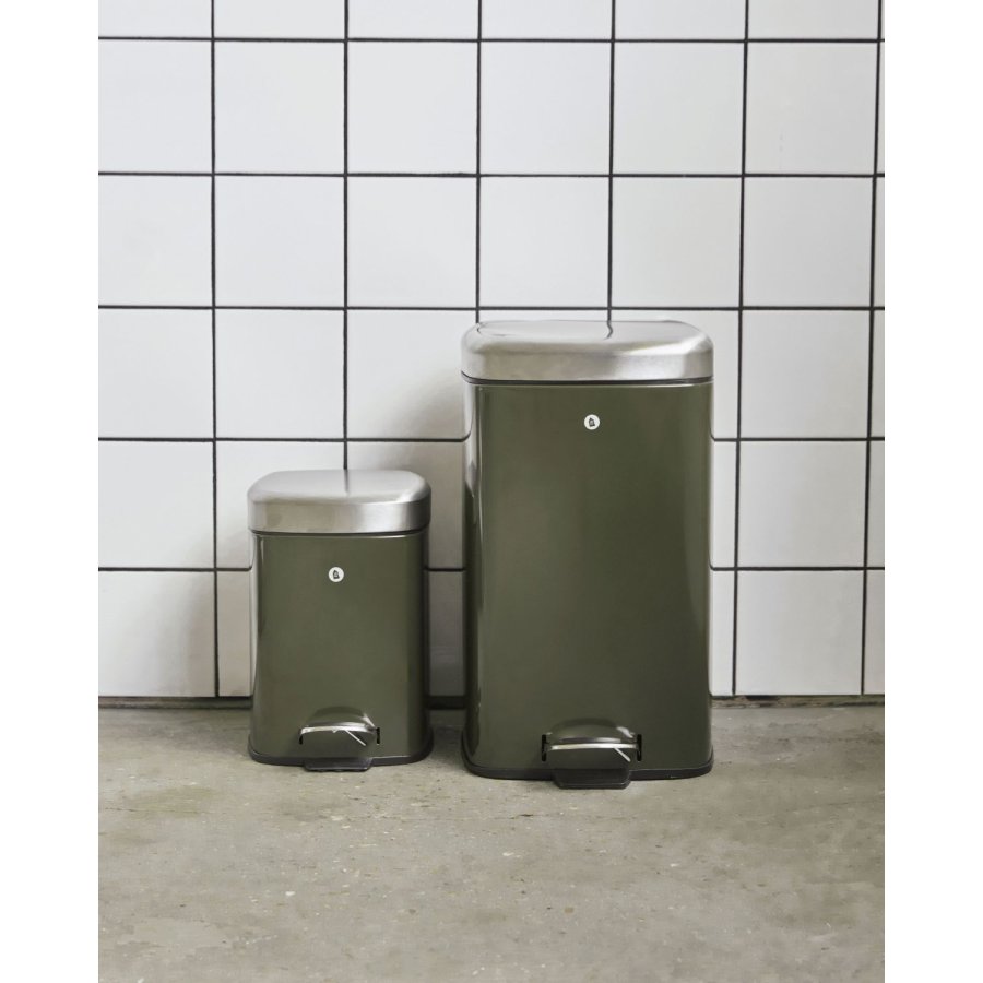 House Doctor Sort Skraldespand 3 L, Gr�n