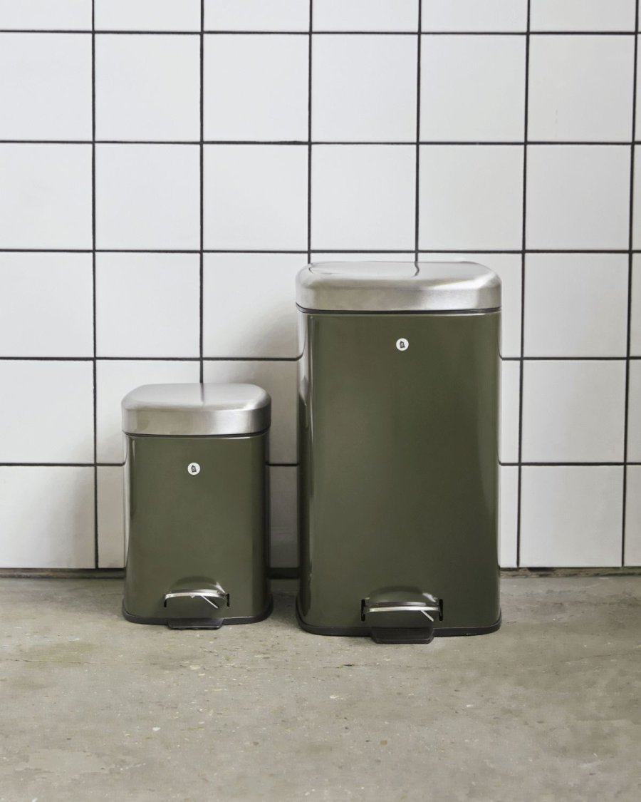 House Doctor Sort Skraldespand 3 L, Gr�n