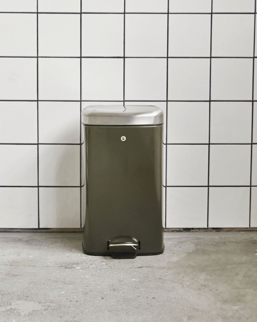 House Doctor Sort Skraldespand 20 L, Gr�n