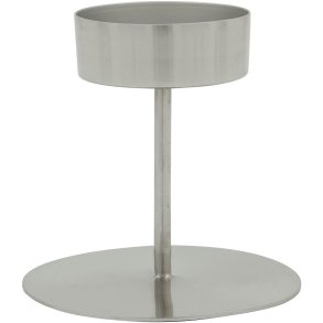 House Doctor Anit Fyrfadsstage H10 cm, S�lvfinish