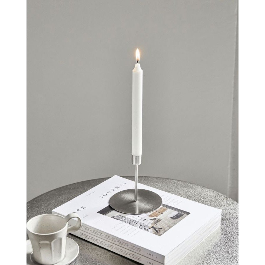 House Doctor Anit Lysestage H12 cm, S�lvfinish