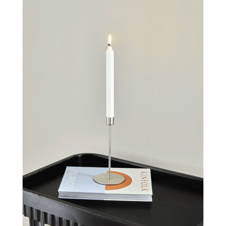 House Doctor Anit Lysestage H20 cm, S�lvfinish