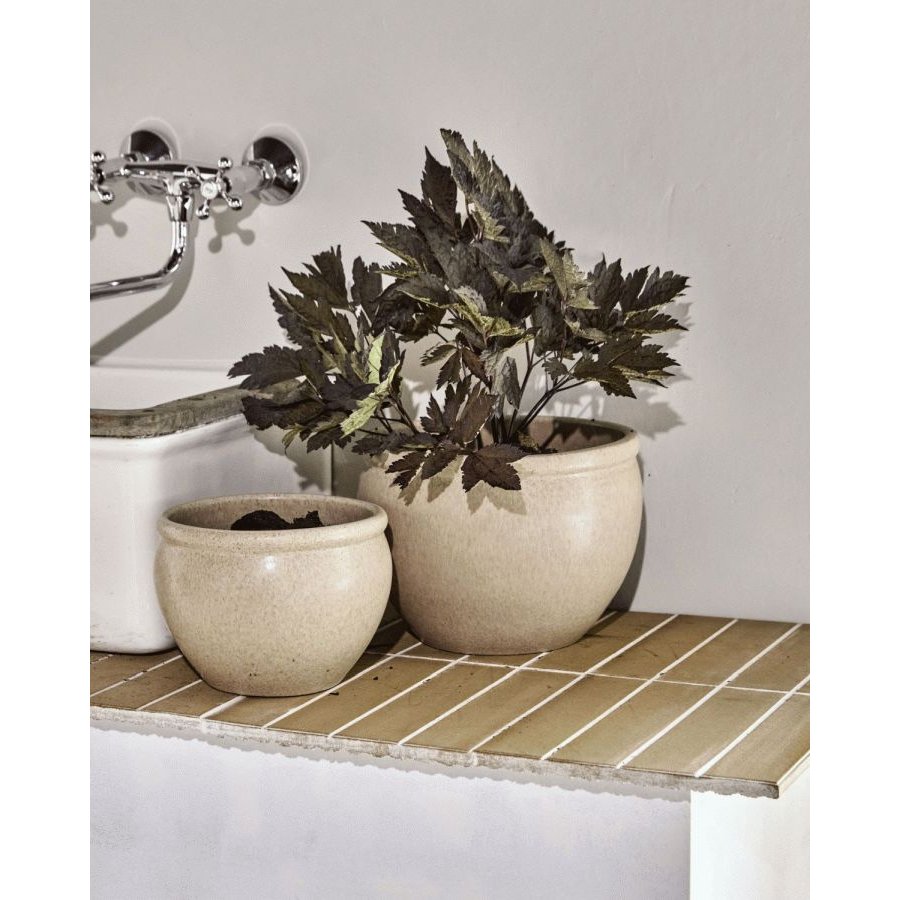 House Doctor Vale Urtepotte 2 stk, Beige