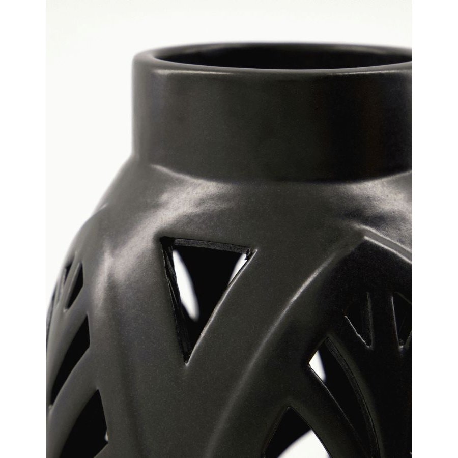 House Doctor Elm Lanterne H22 cm, Sort