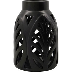 House Doctor Elm Lanterne H22 cm, Sort