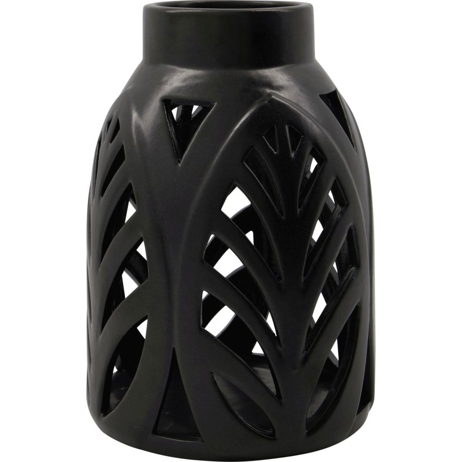 House Doctor Elm Lanterne H22 cm, Sort