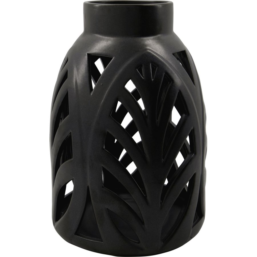 House Doctor Elm Lanterne H32 cm, Sort