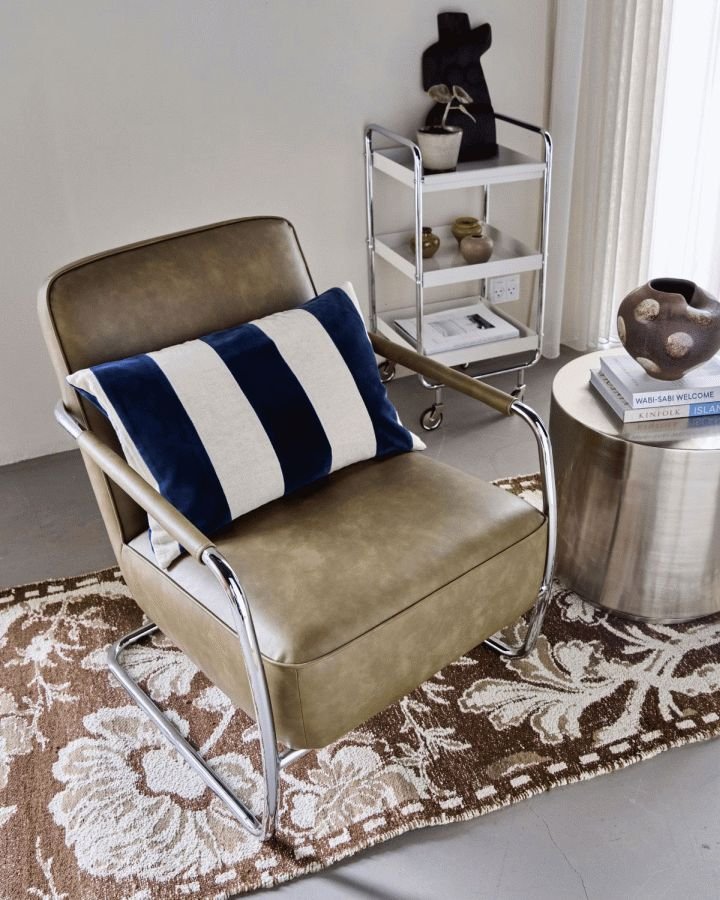 House Doctor Sono Pudebetr�k 40x60 cm, Bl�/Sand