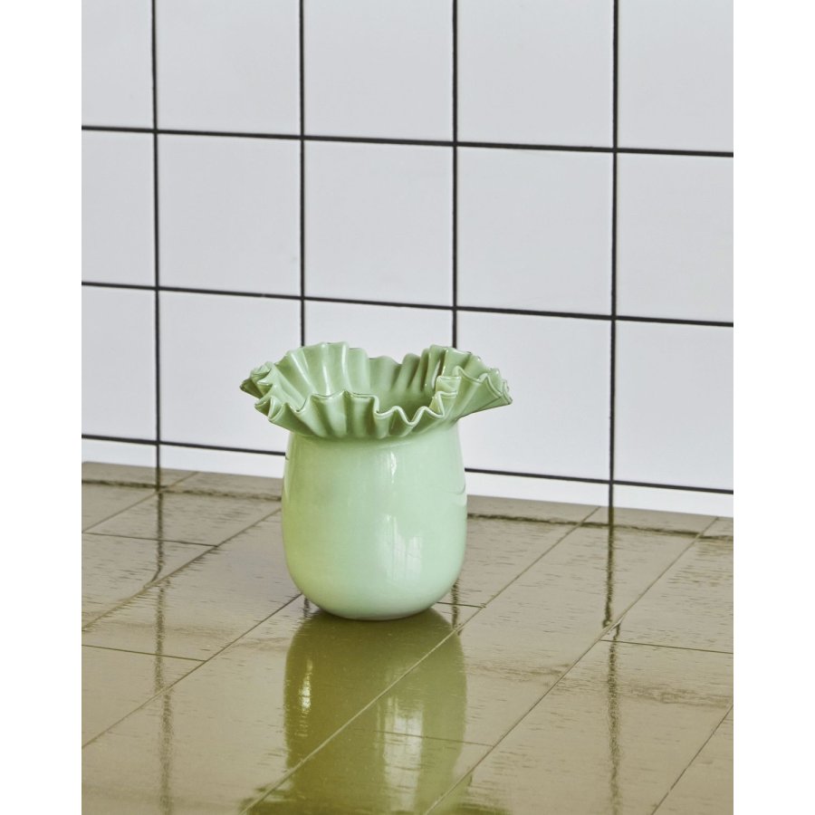 House Doctor Flee Vase H20 cm, Gr�n