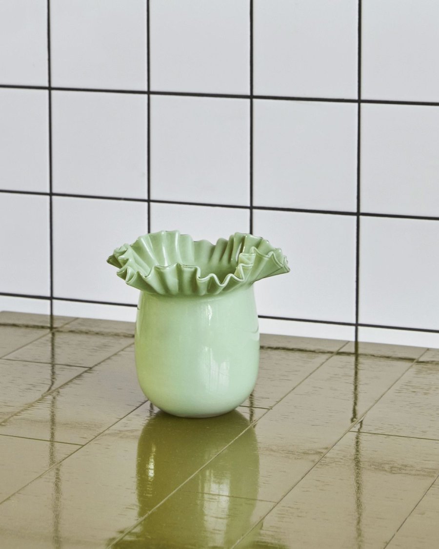 House Doctor Flee Vase H20 cm, Gr�n