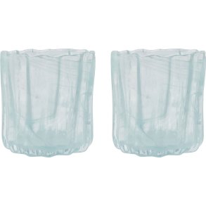 House Doctor Curl Fyrfadsstage 2 stk. H11,5 cm, Bl�