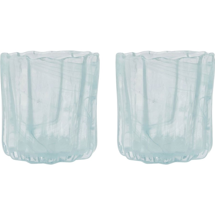 House Doctor Curl Fyrfadsstage 2 stk. H11,5 cm, Bl�