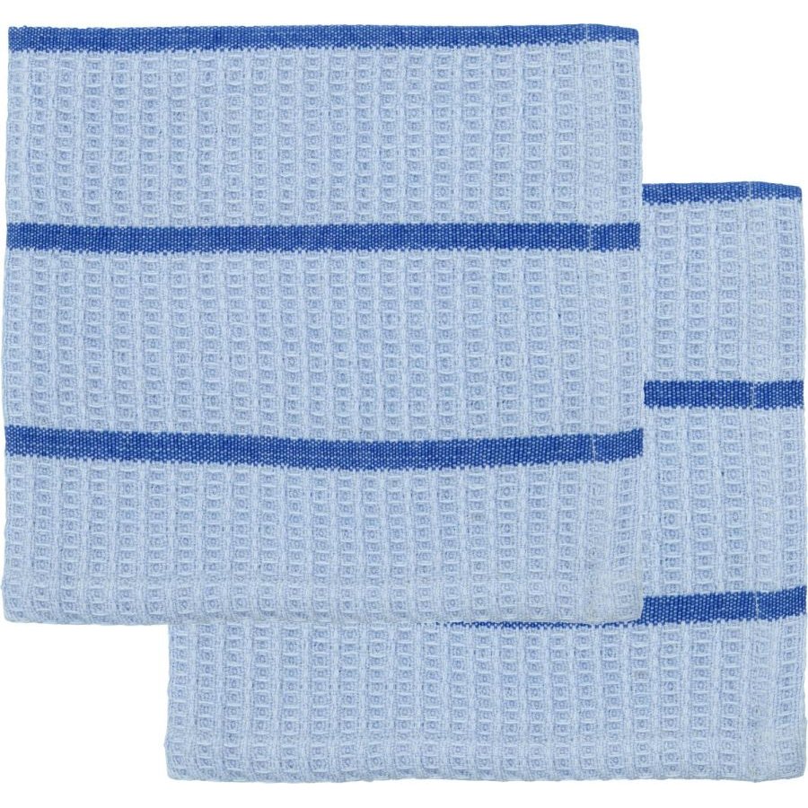 House Doctor Rena Karklud 30x30 cm, Lysebl�/Bl�