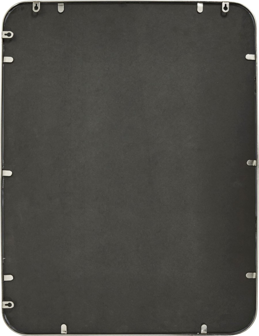 House Doctor V�gspejl 60x80 cm, B�rstet S�lvfinish