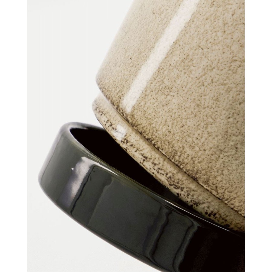 House Doctor Lima Urtepotte 2 stk, Beige/Gr�n