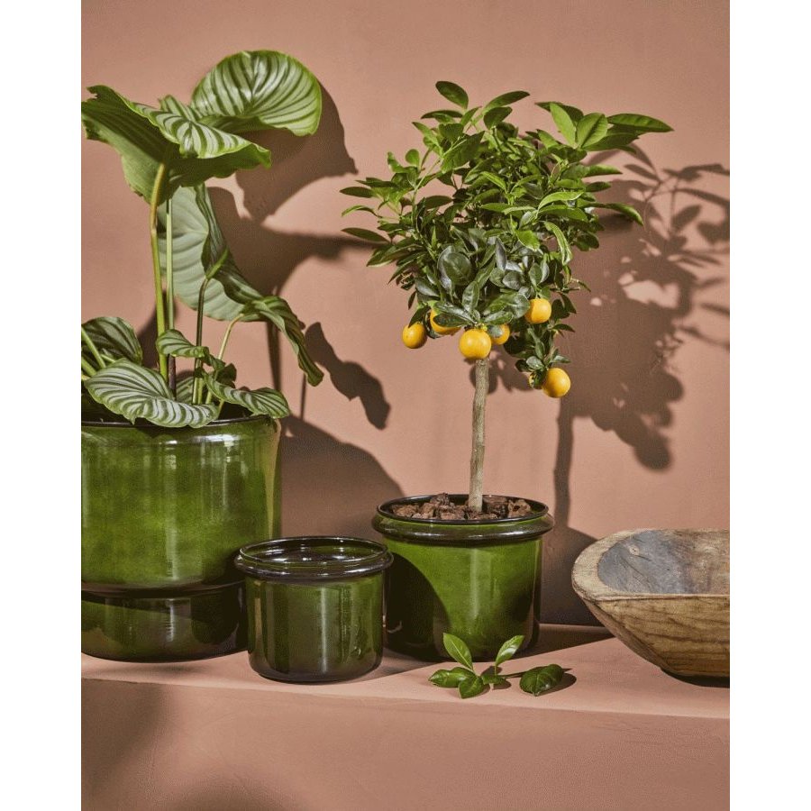 House Doctor Hoop Urtepotte 2 stk, Gr�n